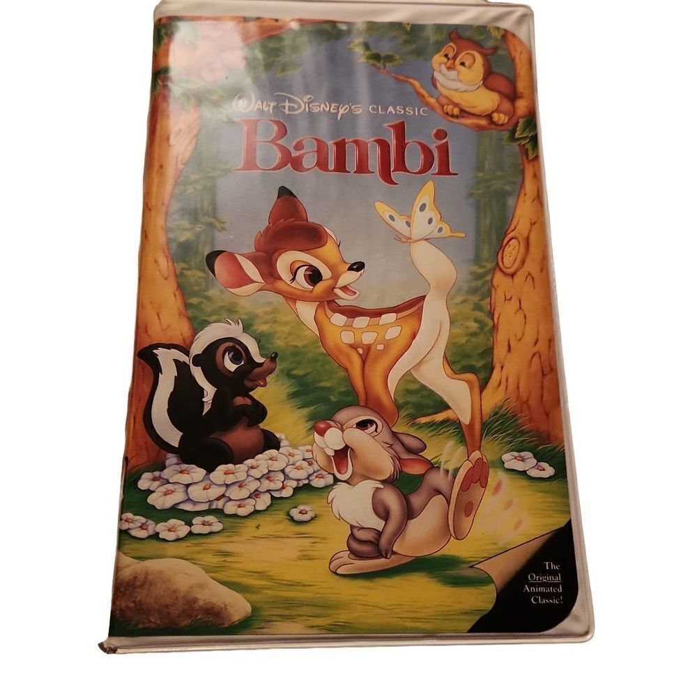 Disney VHS Black Diamond Bambi